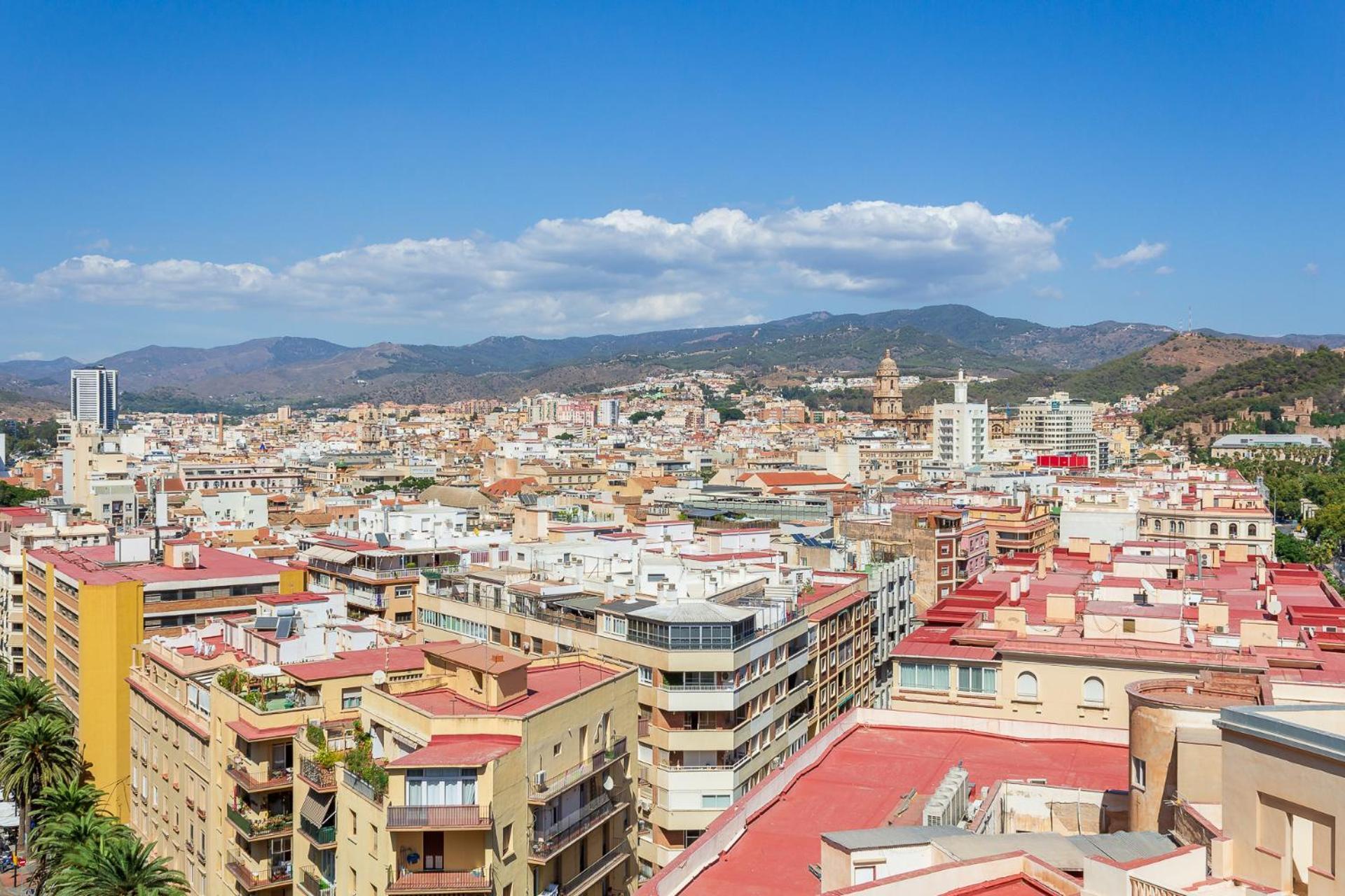 Apt Alameda De Colon Solo Familias Málaga Exterior foto